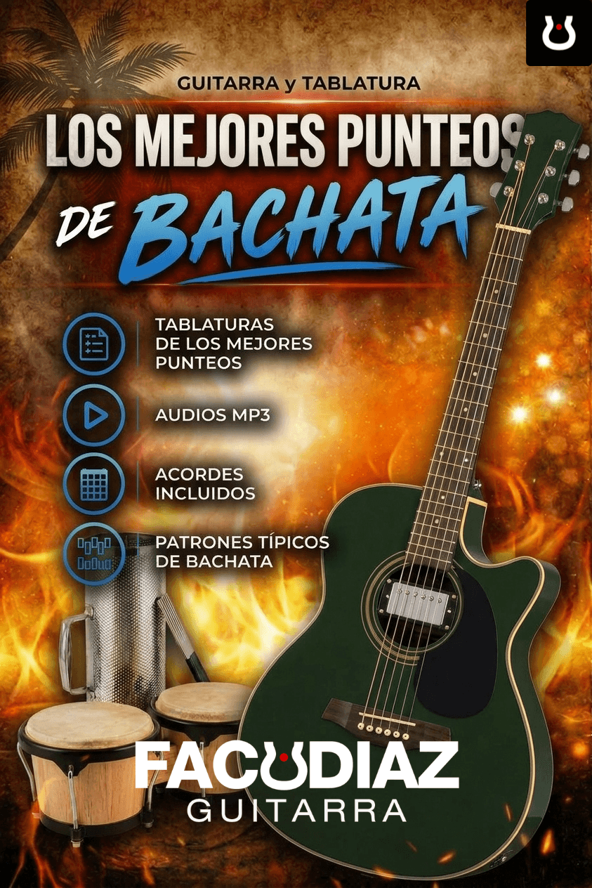 Los Mejores Punteos de Bachata - Libro Digital De Tablaturas
